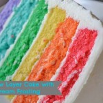 Rainbow Layer Cake