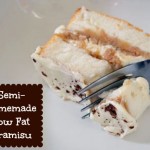 Semi homemade Low Fat Tiramisu