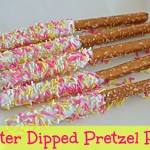 Dipped Pretzel Rods