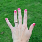 Outside Color Blocking Manicure