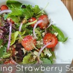 spring strawberry salad
